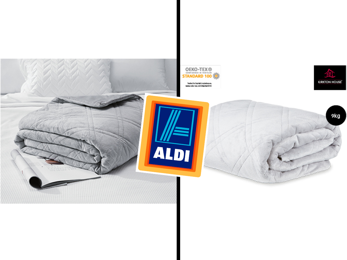 Aldi's Got Weighted Blankets Coming In Stock!