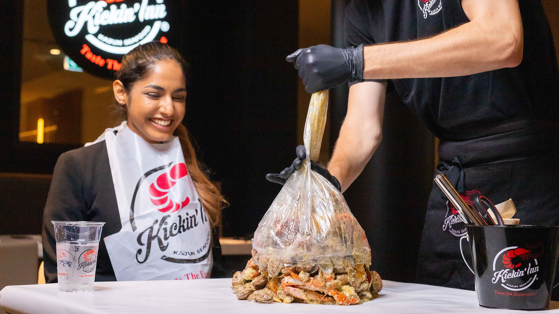 This Melbourne Restaurant Serves Bags of Seafood With No Table Etiquette