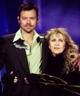 Harry Styles Joins Stevie Nicks On Stage For Emotional Tribute To Christine McVie