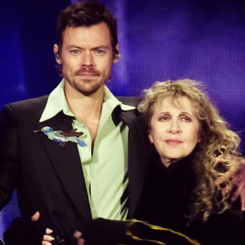 Harry Styles Joins Stevie Nicks On Stage For Emotional Tribute To Christine McVie